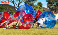 an inflatable human sized hamster ball